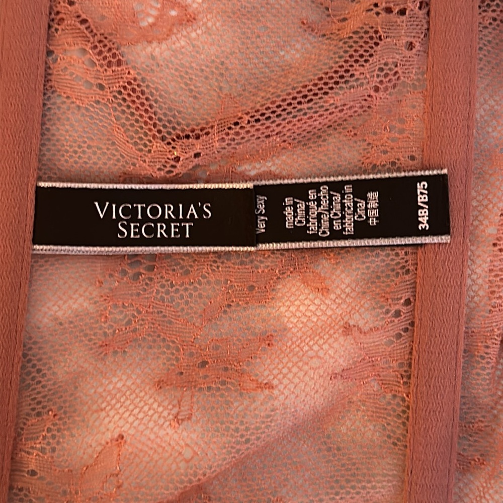 2 Victoria’s Secret sexy lace bustier corset bras 34B - Picture 8 of 13